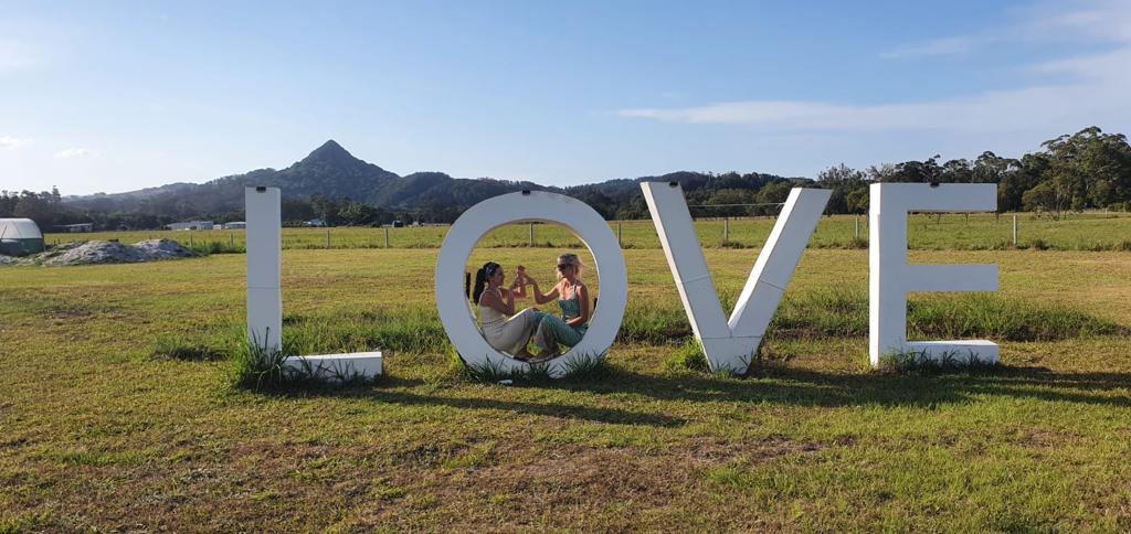 Mullumbimby love sign